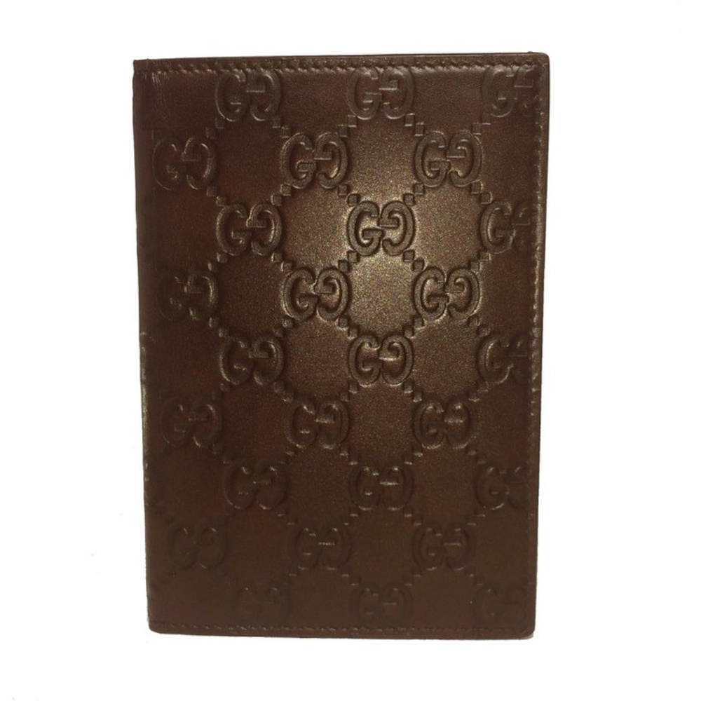 Gucci Dark Brown Picture Frame Holder 123390